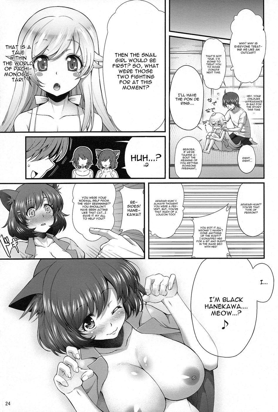 Hentai Manga Comic-Pachimonogatari Tsubasa Ambivalence-Read-23